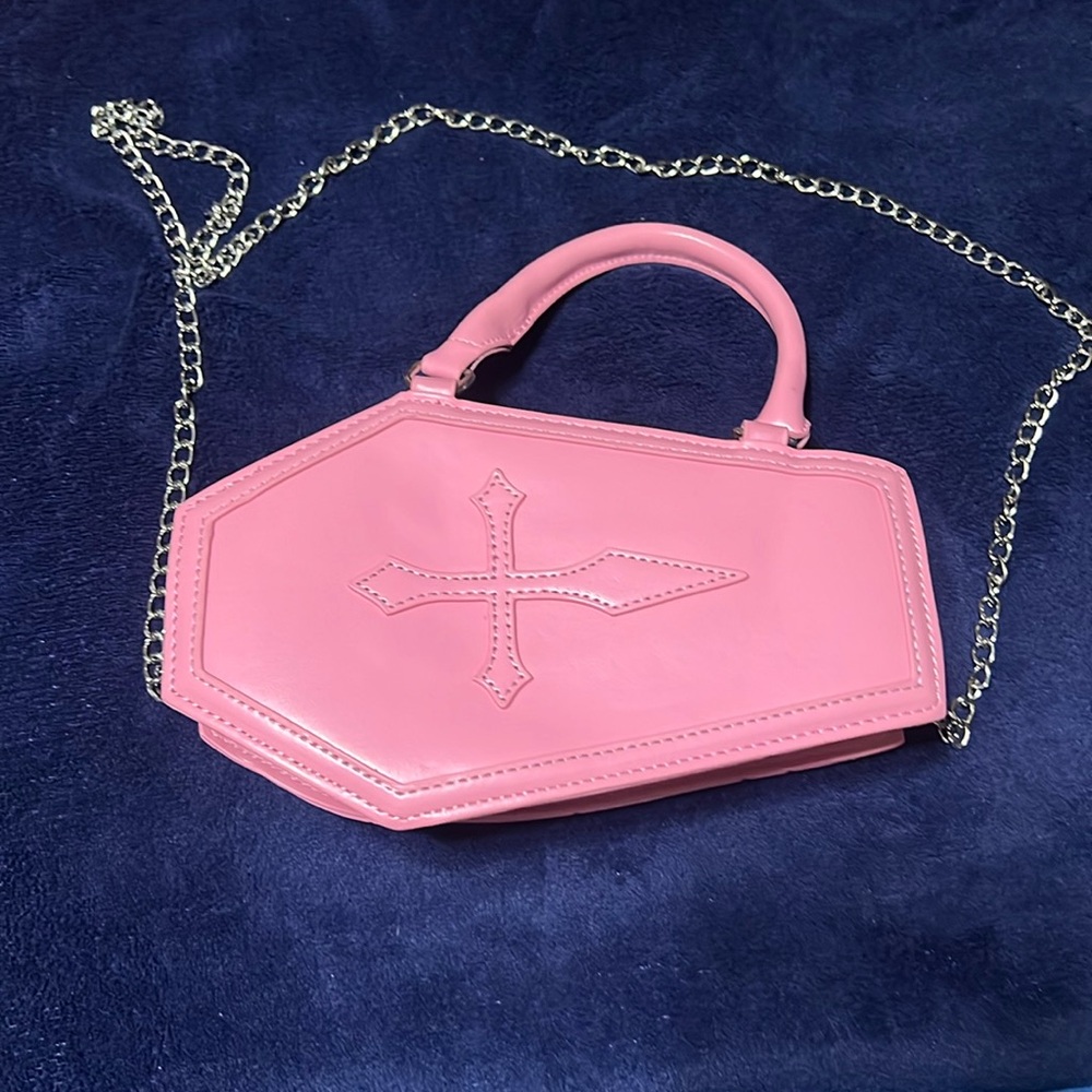 Coffin ⚰️ bag/purse!!! Halloween or any occasion ready